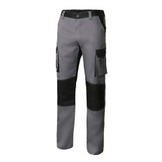 Pantalon Trabajo T40 Con Refuerzo  65% Poli 35% Alg Gr/Neg 1