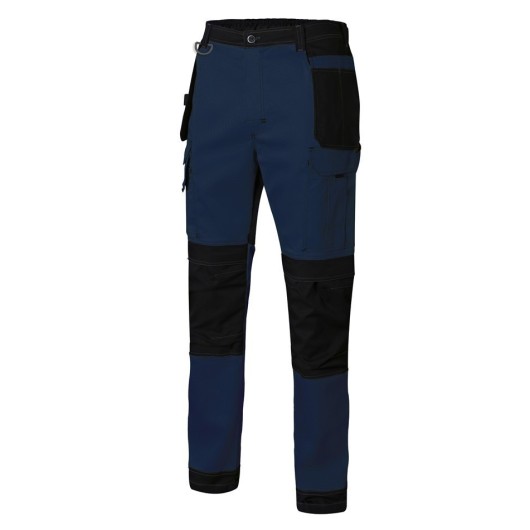 Pantalon Trabajo Xl Con Refuerzo  98%Alg 2%Elast Aznv/Ne Can