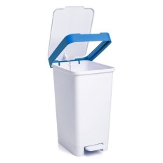 Cubo Reciclaje 25 Lt C/Pedal Tatay Pp Bl/Az Smart 1021000 1 Ud