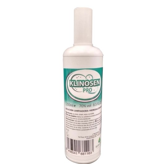 Limpiador Desinfectante 250Ml Hidroalcohlico Klinosen Pro L