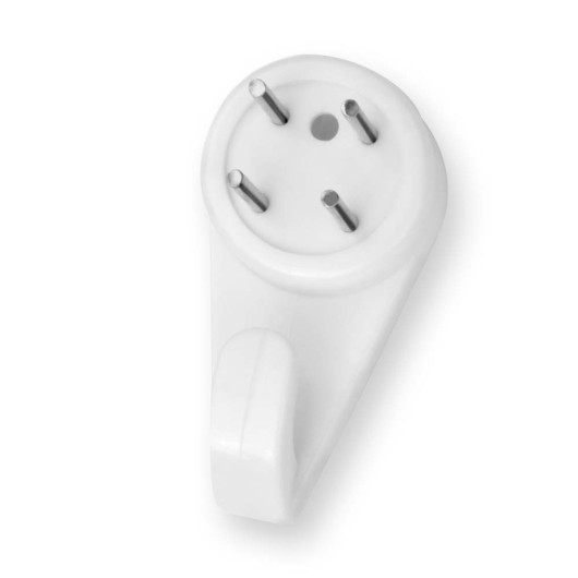 Colgador Pared 31X16X12Mm 4 Clavos Inofix Bl 3002-2-