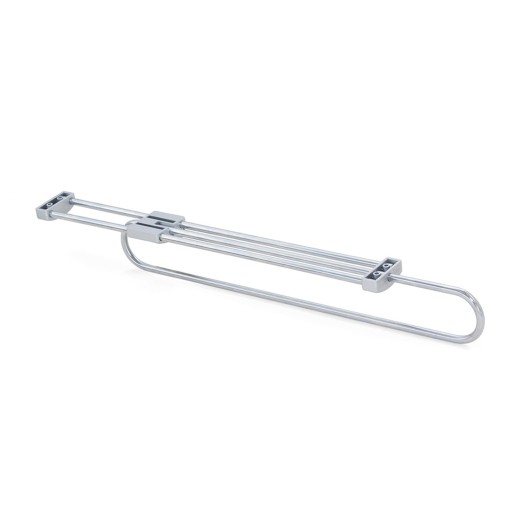 Colgador Armario 300Mm Pl/Ac Pint.Alum. Self Emuca
