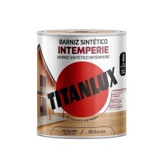 Barniz Madera Brillante 250 Ml Inc. Sint Intemperie Ext. Titanlux