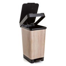 Cubo Reciclaje 25 Lt C/Pedal Pp Mad Tatay 1 Ud