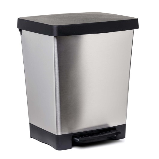 Cubo Reciclaje 23 Lt C/Pedal Pp Ac. Tatay 1 Ud