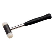 Martillo Mecanico Cabeza Nylon 35Mm Mango Metalico Ac Cr/Neg