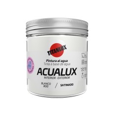 Pintura Manualidades Al Agua 75 Ml Bl Satinado Acualux Titan