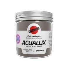 Pintura Manualidades Al Agua 75 Ml Chocol. Satinado Acualux Titan