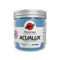 Pintura Manualidades Al Agua 75 Ml Az/Cy Satinado Acualux Titan