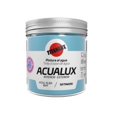 Pintura Manualidades Al Agua 75 Ml Az/Alba Satinado Acualux Titan