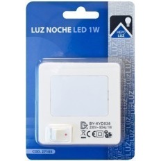 Luz Nocturna Hepoluz Con Interruptor 27103