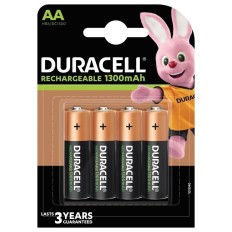 Pila Recargable Lr06 Aa 1300Mah Plus Duracell 4 Pz