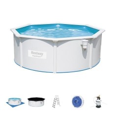 Piscina Chapa 360X120Cm Cart Bestway Poliester/Pvc Hydrium O