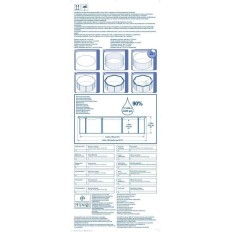 Piscina Chapa 460X120Cm Cart Bestway Poliester/Pvc Hydrium O