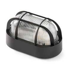 Aplique Iluminacion E27 60W Ip44 Ext Ov Rej/Plas Pvc Ne Famat