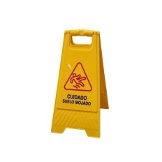 Cartel Sealizacion 61X30Cm Peligro Suelo Mojado Ama Nivel