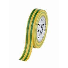Cinta Aisl. 19Mmx20Mt Temflex™ 1300 Pvc Amarilla/Verde 3M™