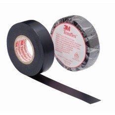 Cinta Aisl. 19Mmx20Mt Temflex™ 1300 Pvc Negra 3M™