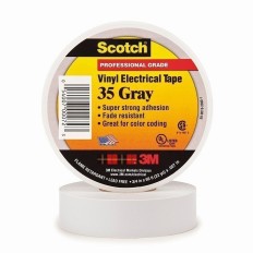 Cinta Aisl. 1,9Cmx20Mt Scotch® 35 Vinilo Gris 3M™
