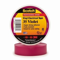 Cinta Aisl. 1,9Cmx20Mt Scotch® 35 Vinilo Violeta 3M™