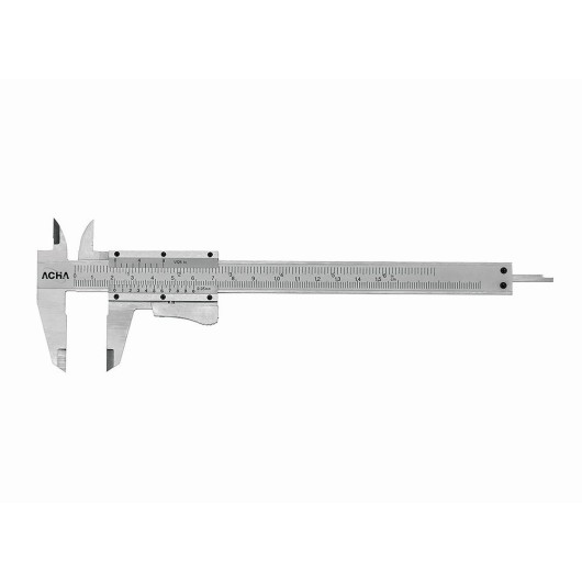 Calibre No Monoblock Con Pulsador 0-150Mm 17242 Acha
