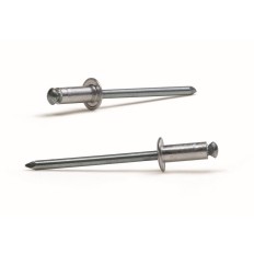 Remache Flor Ø 4,8 X 35 Aluminio / Acero  200 Pz