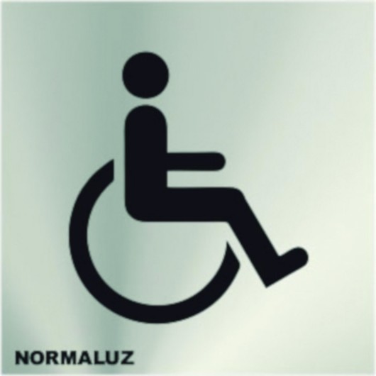 Señal 120X120Mm Inox Adh Parking Minusvalidos Rd727002