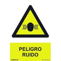 Señal 210X300Mm Pvc Peligro Ruido Rd30012