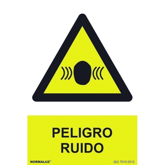 Señal 210X300Mm Pvc Peligro Ruido Rd30012