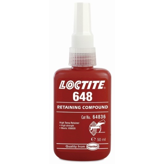 Retenedor Alta Temperatura Loctite 648-50Ml