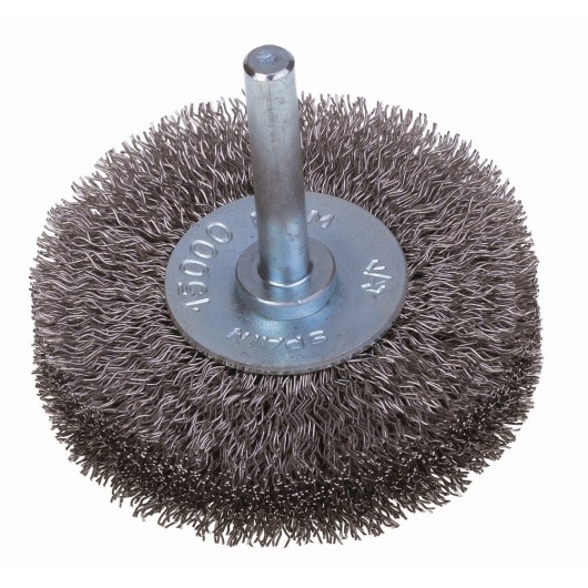 Cepillo Circular Alambre Ondulado Ø75Mm Ac Inox Cde7500Z