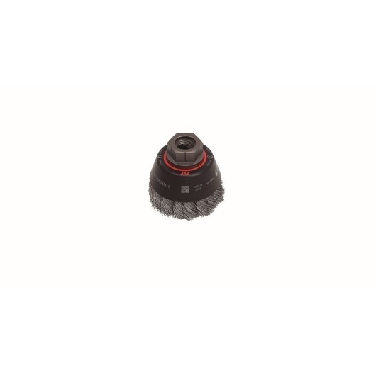 Cepillo Taza Hs Trenzado Acero Gris M14 Ø65Mm Hst0065Km14