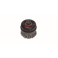 Cepillo Taza Alambre Trenz Acero Gris M14 Ø80Mm Tt0801Km14