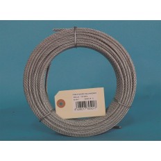 Cable Acero Galvanizado 6X19+1  Ø 8Mm 15M