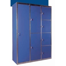 Taquilla Met. Inicial 180X40X50Cm 1 Pu+2 Est St40 Azul 50532