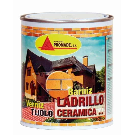 Barniz Ladrillo Ceramica Sintetico 4 Lt Afex106 Promade