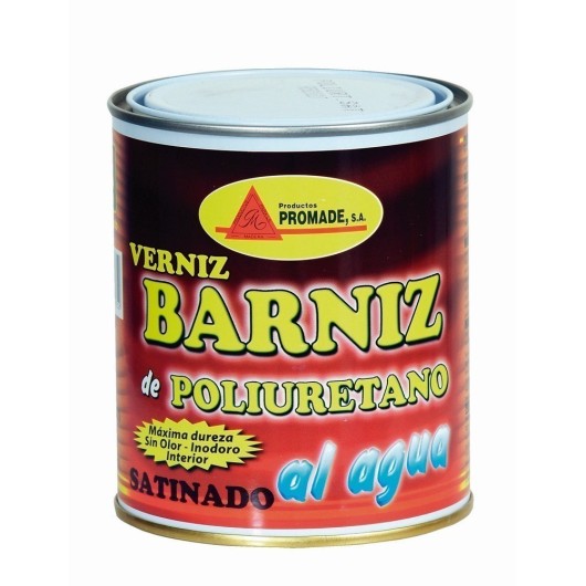 Barniz Madera Int Poliu Al Agua Satinado 4Lt Abps106 Promade