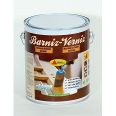 Barniz Madera Interior Satinado Al Agua 4 Lt Abts106 Promade