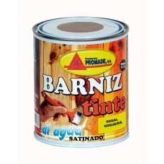 Barniz Tinte Int Satina Agua 750 Ml Nogal Abat104 Promade