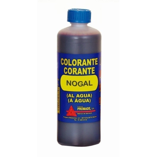 Colorante Madera Al Agua 500 Ml Nogal Acol501 Promade