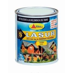 Lasur Madera Exterior Al Agua 750 Ml Caoba Asur504 Promade