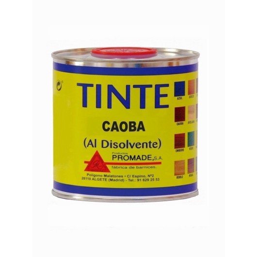 Tinte Al Disolvente 375Ml Caoba Atin153 Promade