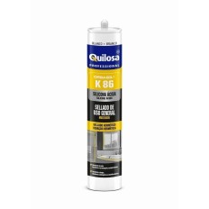 Silicona Acida Uso General Gris K-86 Quilosa 300Ml 61705