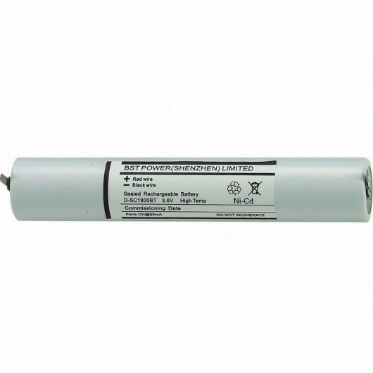 Bateria Emergencia Ni-Cd 2,4V 4,0Ah Bloq Longitudinal Tempel