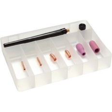 Kit De Accesorios Tig 10 Uds. En Caja De Plastico We 2,4 Mm