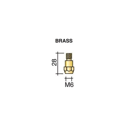 Difusor M 6 Longitud 28 Mm Apto Para Ergoplus 36 Trafimet