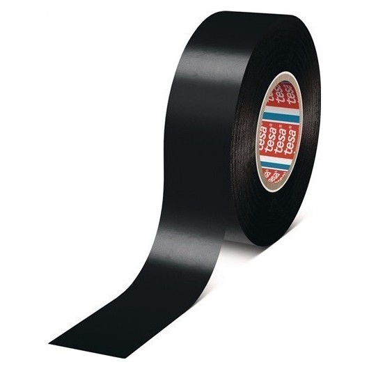 Cinta Aislante Tesaflex 4163 Negra Longitud 33 Mm Ancho 50 M