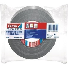 Cinta Adh 50Mmx50Mt Americana Plata Tesaband Standard 4688