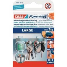 Tira Adhesiva Powerstrips 58000 Pack Autoservicio De 10 Tira