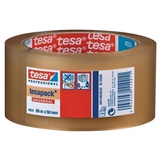 Cinta Adhesiva De Embalaje De Pp Tesapack 4024 Incolora Long
